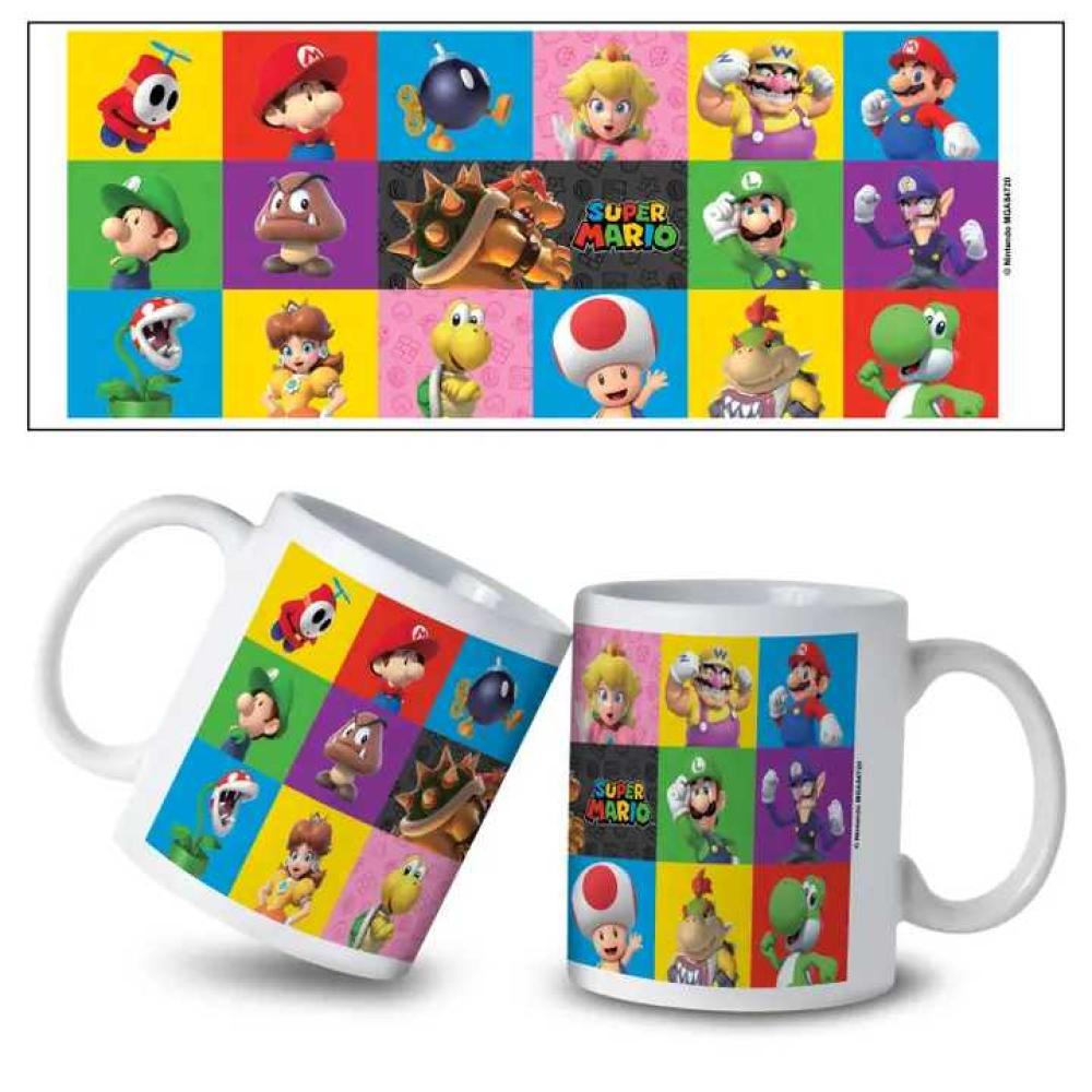 Super Mario 3D Friends & Foes Ceramic Mug