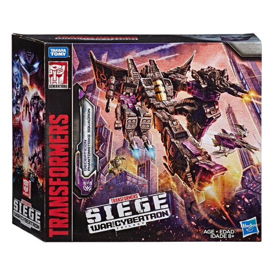 Transformers War for Cybertron Decepticon Phantomstrike Squadron 4-Pack