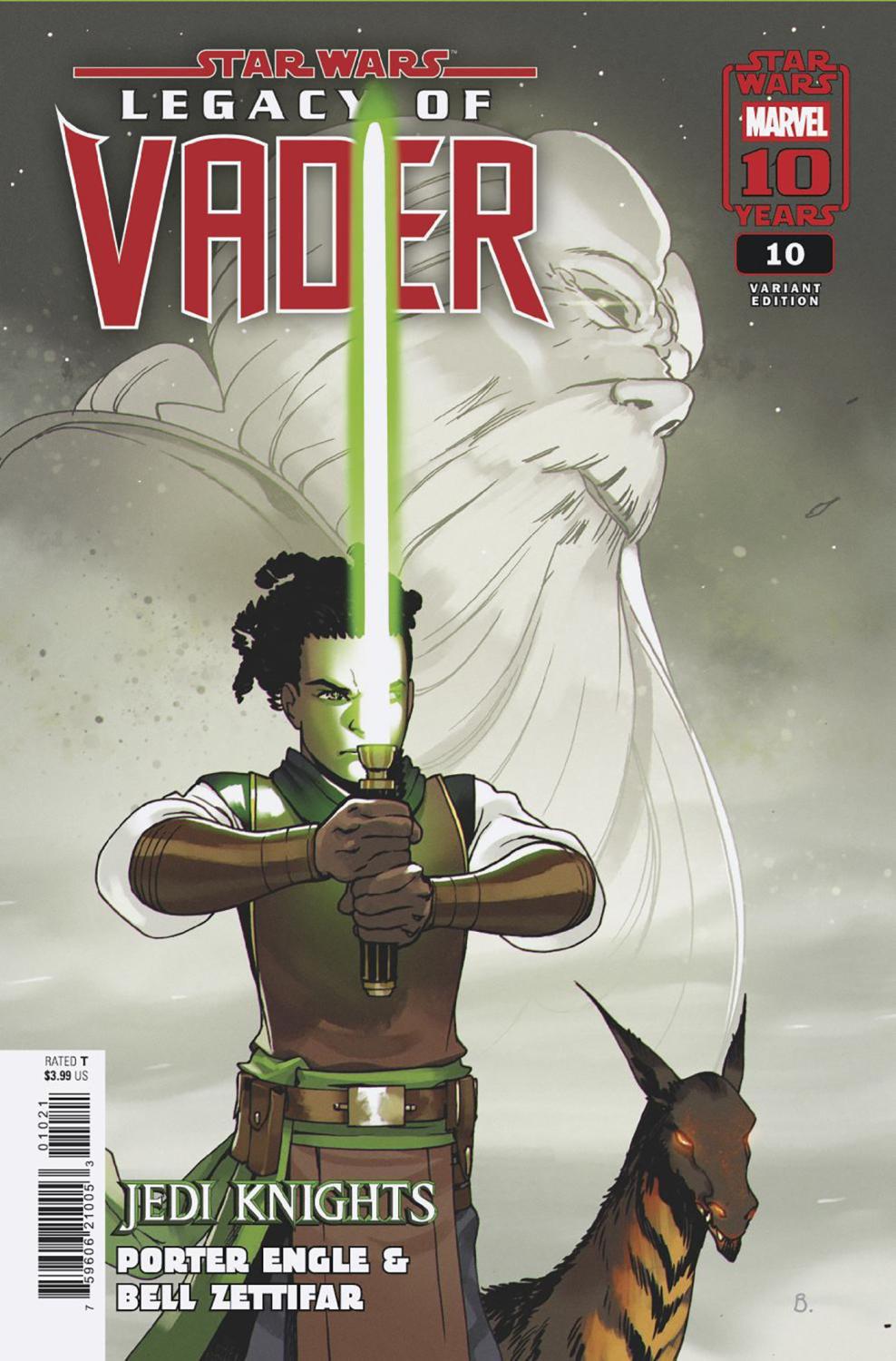 STAR WARS LEGACY OF VADER #10 BENGAL PORTER ENGLE AND BELLE ZETTIFAR JEDI KNIGHTS VAR CVR B