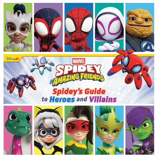 SPIDEY AND HIS AMAZING FRIENDS SPIDEYS GUIDE TO HEROES AND VILLAINS HC