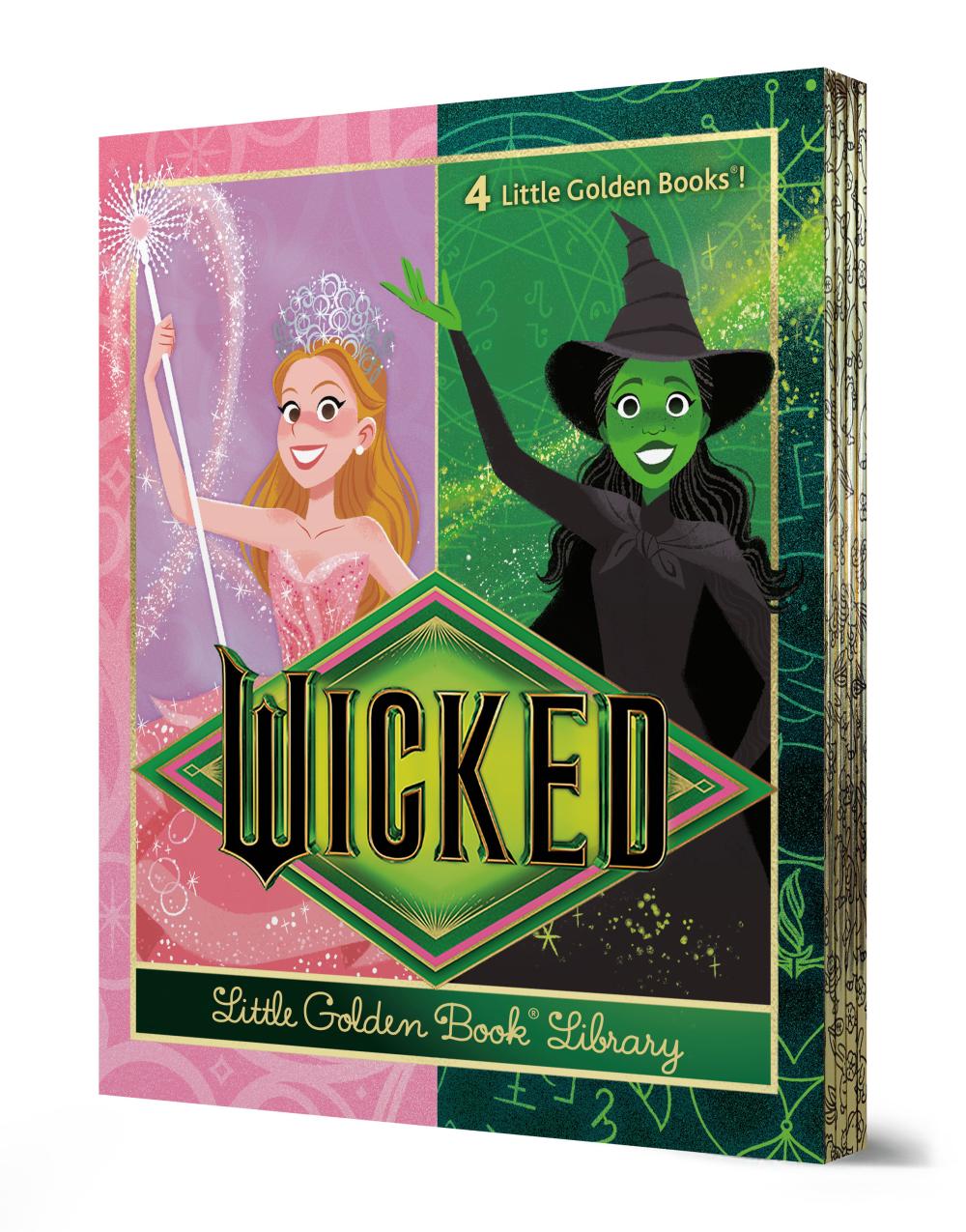 WICKED LITTLE GOLDEN BOOK BOXED SET UNIVERSAL PICTURES WICKED