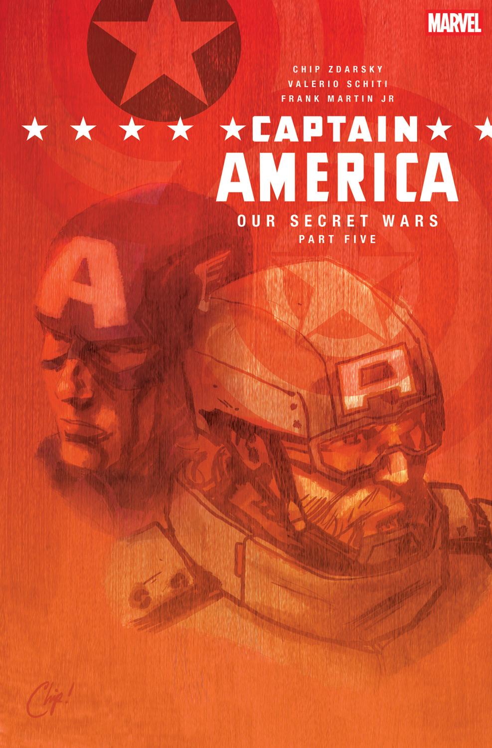 CAPTAIN AMERICA #5 CHIP ZDARSKY VAR CVR C