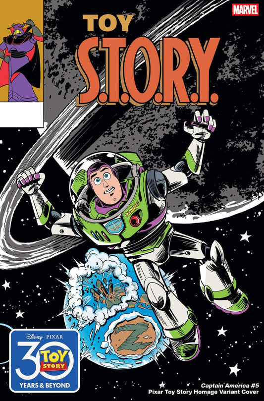 CAPTAIN AMERICA #5 MARCO FORCELLONI PIXAR TOY STORY HOMAGE VAR CVR G