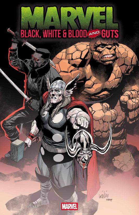 MARVEL BLACK WHITE AND BLOOD AND GUTS #2 CVR A