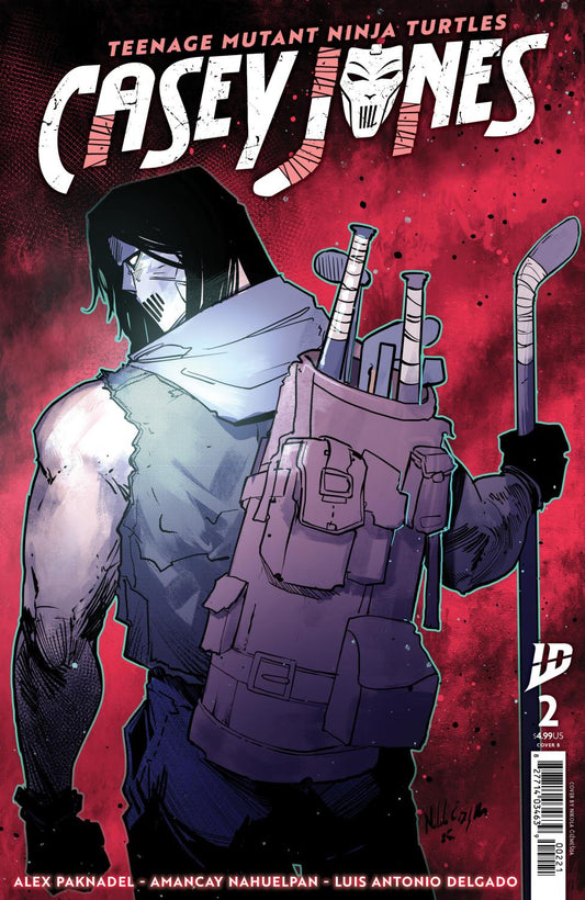 TEENAGE MUTANT NINJA TURTLES CASEY JONES #2 VAR B CIZMESIJA CVR B
