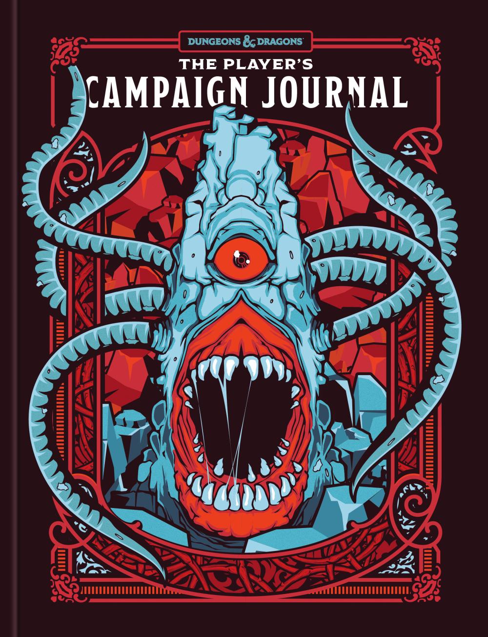 THE PLAYERS CAMPAIGN JOURNAL DUNGEONS AND DRAGONS HC