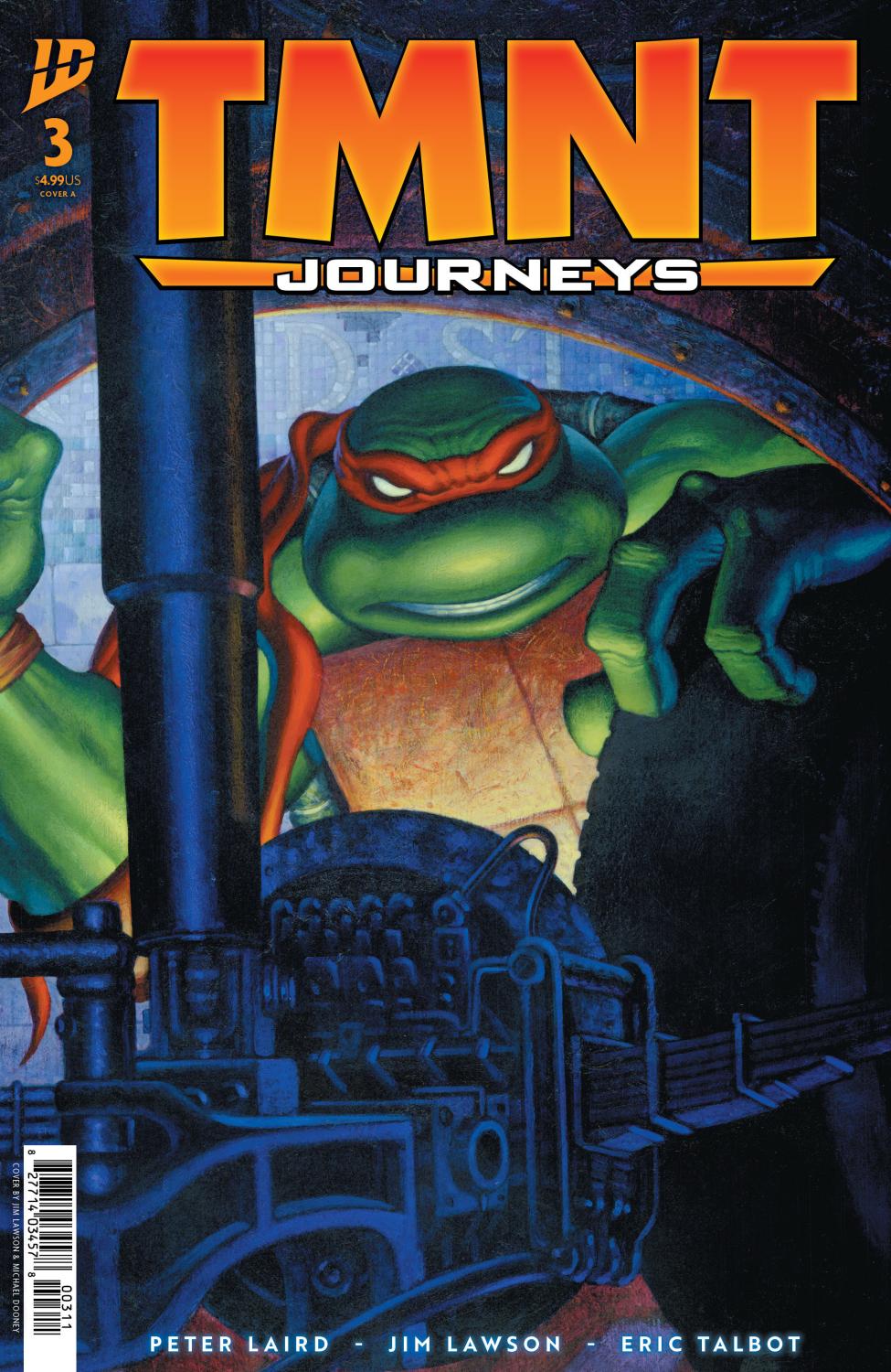 TMNT JOURNEYS #3 COVER A DOONEY AND LAWSON CVR A
