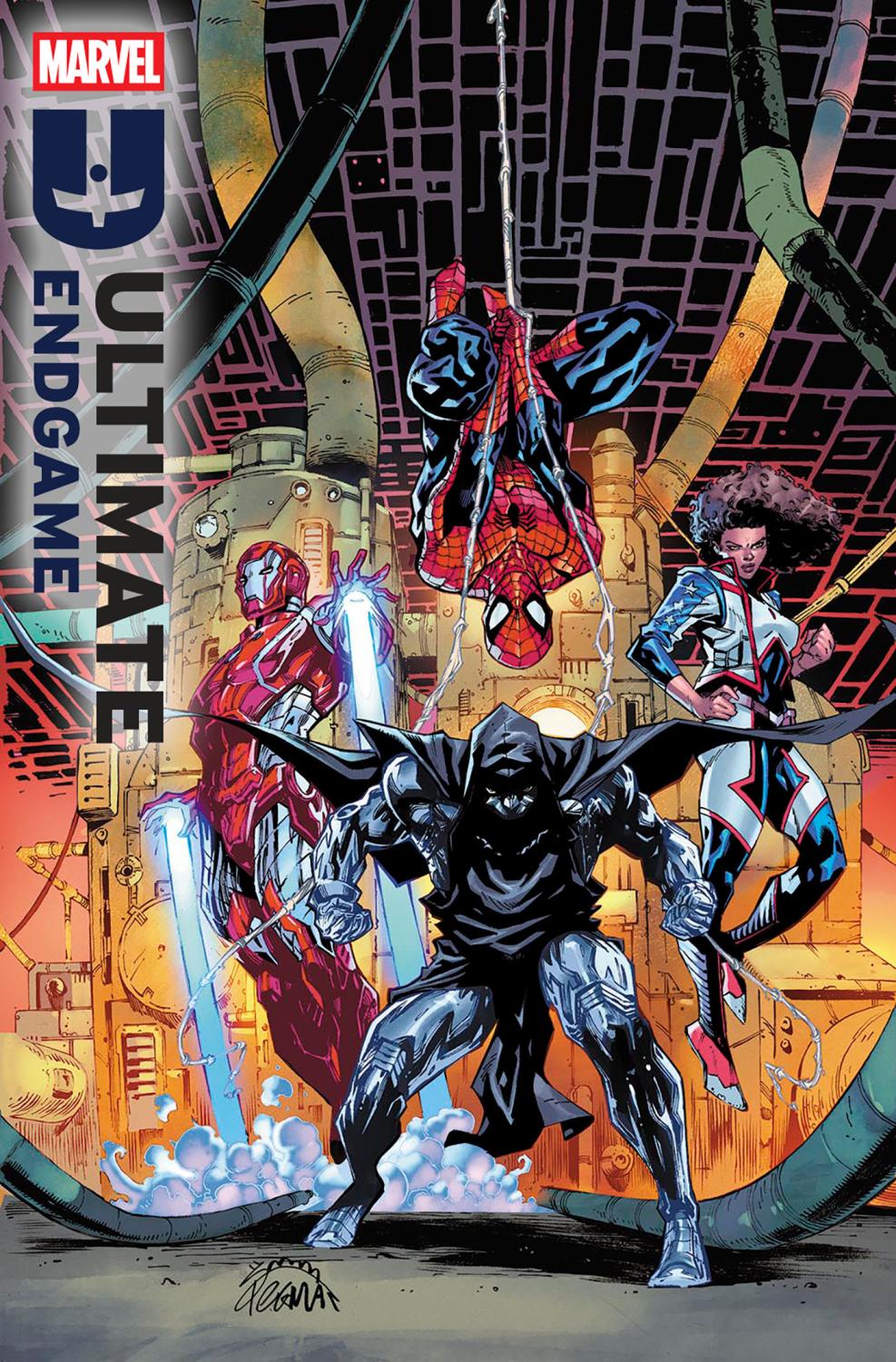 ULTIMATE ENDGAME #1 RYAN STEGMAN VAR 1:25 INCV 1:25 INCV