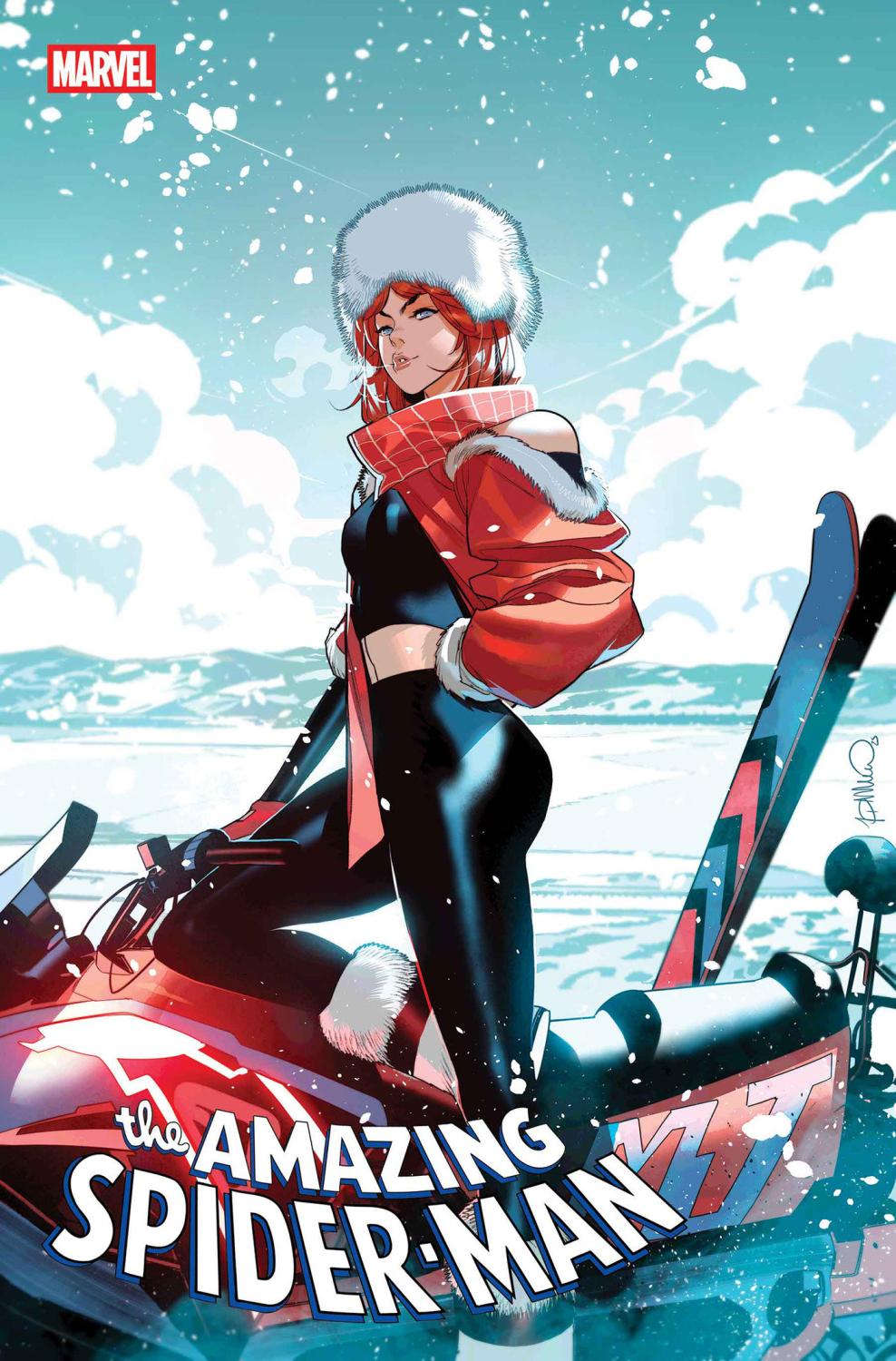 AMAZING SPIDER-MAN #18 SIMONE DI MEO WINTER BREAK VAR CVR C