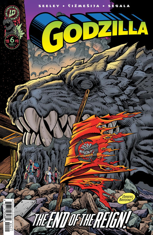 GODZILLA KAI-SEI ERA #6 VAR D JURGENS THE DEATH OF GODZILLA - SECRET HOMAGE VAR CVR E