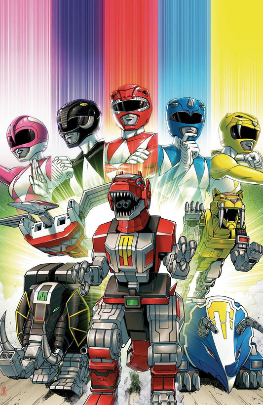 MIGHTY MORPHIN POWER RANGERS ZORD QUEST #1 F UNLIMITED VAR FULL ART COLLER CVR F