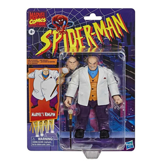Marvel Legends Spider-Man Retro Kingpin Action Figure