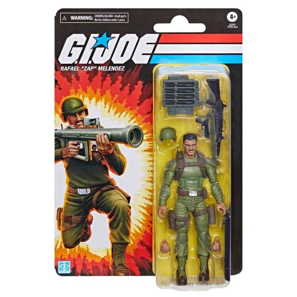 G.I. Joe Classified Series Retro Rafael "Zap" Melendez Action Figure