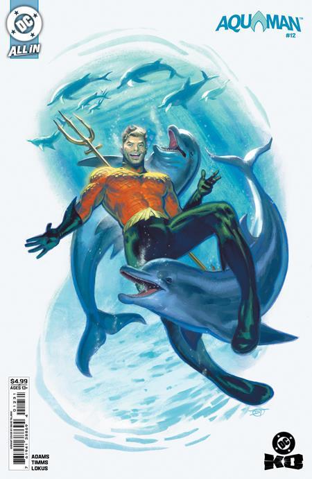 AQUAMAN #12 CVR C DAVID TALASKI CARD STOCK VAR DC KO