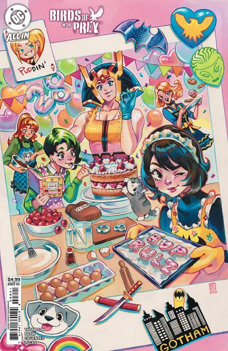 BIRDS OF PREY #28 CVR D RIAN GONZALES CARD STOCK VAR