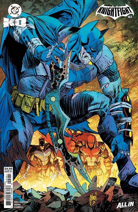 DC KO KNIGHTFIGHT #2 CVR B GUILLEM MARCH CARD STOCK VAR OF 4