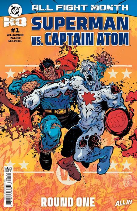 DC KO SUPERMAN VS CAPTAIN ATOM #1 ONE SHOT CVR A JORGE CORONA
