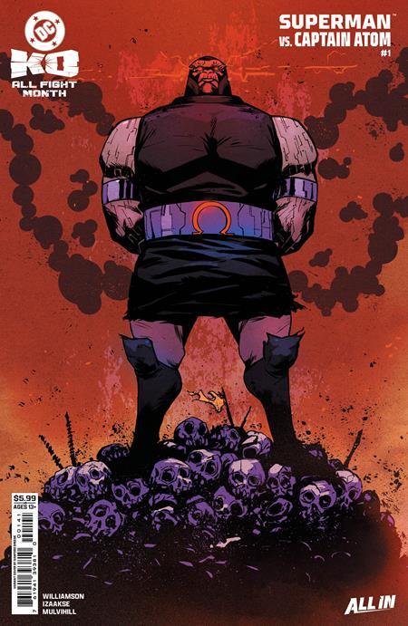 DC KO SUPERMAN VS CAPTAIN ATOM #1 ONE SHOT CVR D SANFORD GREENE CARD STOCK VAR