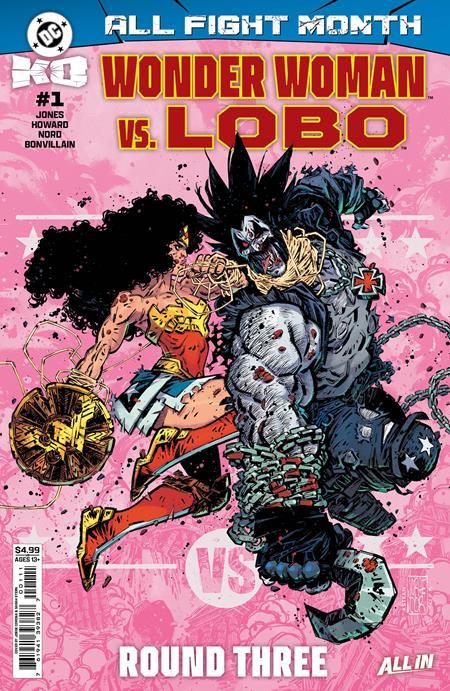DC KO WONDER WOMAN VS LOBO #1 ONE SHOT CVR A JORGE CORONA