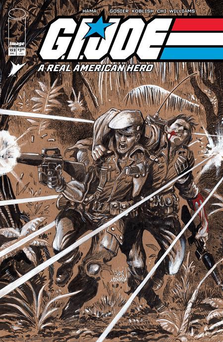 GI JOE A REAL AMERICAN HERO #152 HAMA FILES EDITION CVR B CHRIS MOONEYHAM VAR