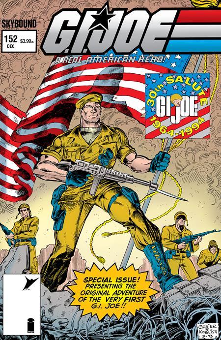 GI JOE A REAL AMERICAN HERO #152 HAMA FILES EDITION CVR A PHIL GOSIER AND SCOTT KOBLISH AND CHI