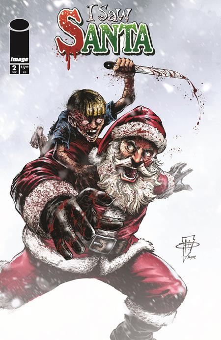 I SAW SANTA A SPAWN UNIVERSE CHRISTMAS STORY #2 CVR C DANIEL HENRIQUES VAR OF 2