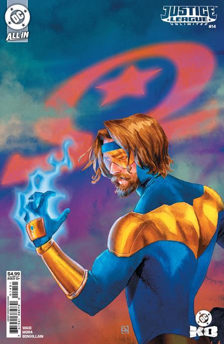 JUSTICE LEAGUE UNLIMITED #14 CVR D KEVIN WADA CARD STOCK VAR DC KO