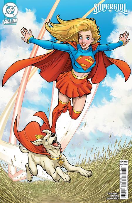 SUPERGIRL #8 CVR C TODD NAUCK CARD STOCK VAR