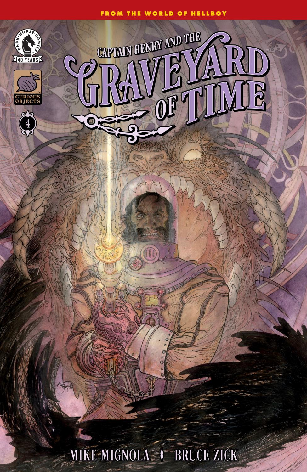 CAPTAIN HENRY AND THE GRAVEYARD OF TIME #4 CVR B MICHAEL KALUTA