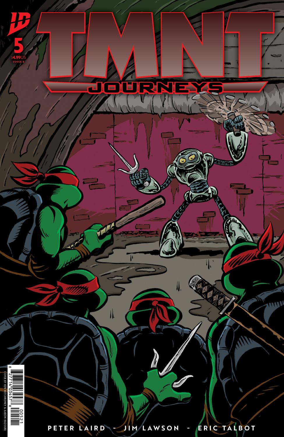 TMNT JOURNEYS #5 VAR B MITCHRONEY CVR B