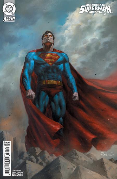 ADVENTURES OF SUPERMAN BOOK OF EL #5 CVR C LUCIO PARRILLO CARD STOCK VAR OF 12