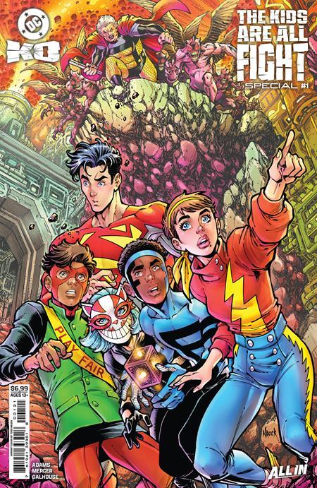 DC K.O. THE KIDS ARE ALL FIGHT SPECIAL #1 ONE SHOT CVR D TODD NAUCK CARD STOCK VAR