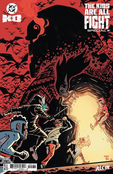 DC K.O. THE KIDS ARE ALL FIGHT SPECIAL #1 ONE SHOT CVR E JUNI BA CARD STOCK VAR