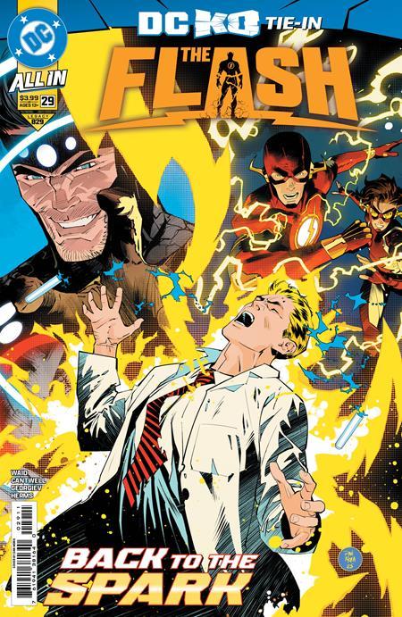 FLASH #29 CVR A DAN MORA DC K.O.