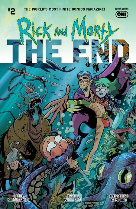RICK AND MORTY THE END #2 CVR B TROY LITTLE VAR OF 6