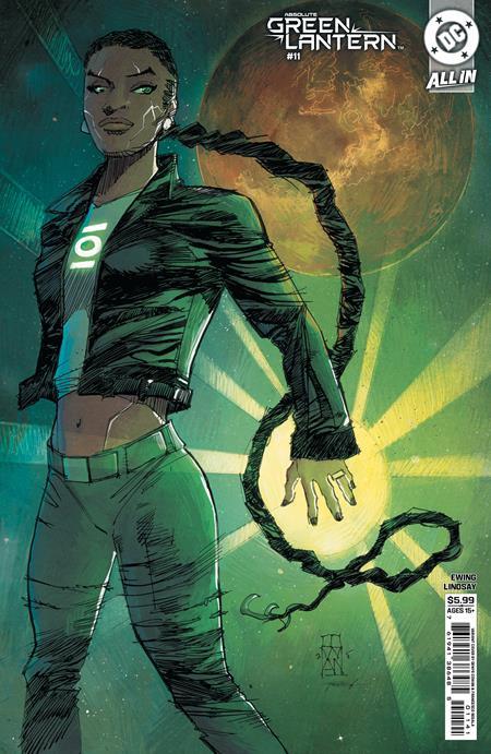 ABSOLUTE GREEN LANTERN #11 CVR D DENYS COWAN CARD STOCK VAR