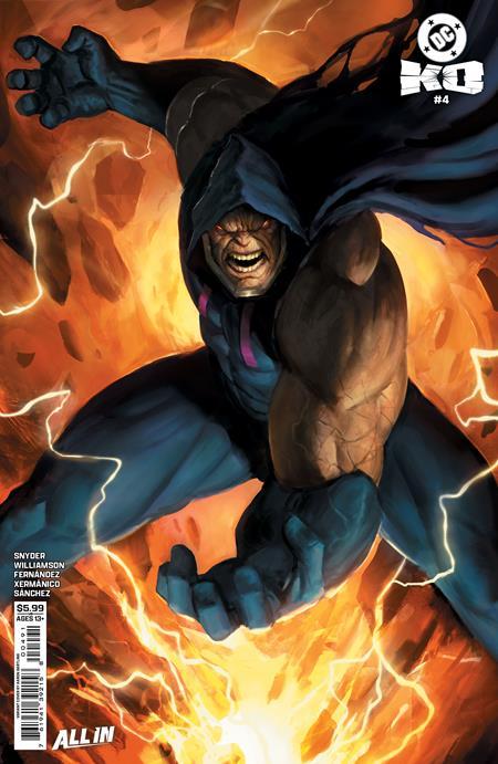 DC K.O. #4 CVR F AARON BARTLING DARKSEID CARD STOCK VAR (OF 5)