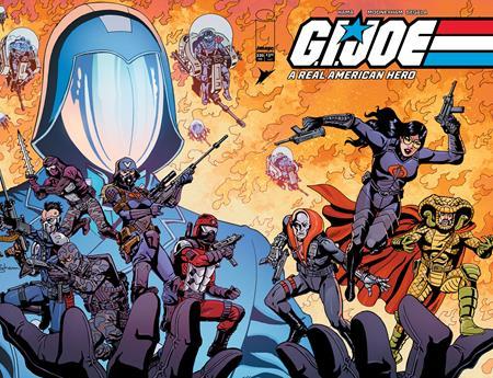 GI JOE A REAL AMERICAN HERO #325 CVR D ROD WHIGHAM & MIKE SPICER ANNIVERSARY WRAPAROUND VAR