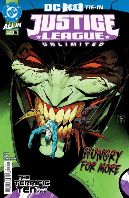 JUSTICE LEAGUE UNLIMITED #16 CVR A DAN MORA DC K.O.