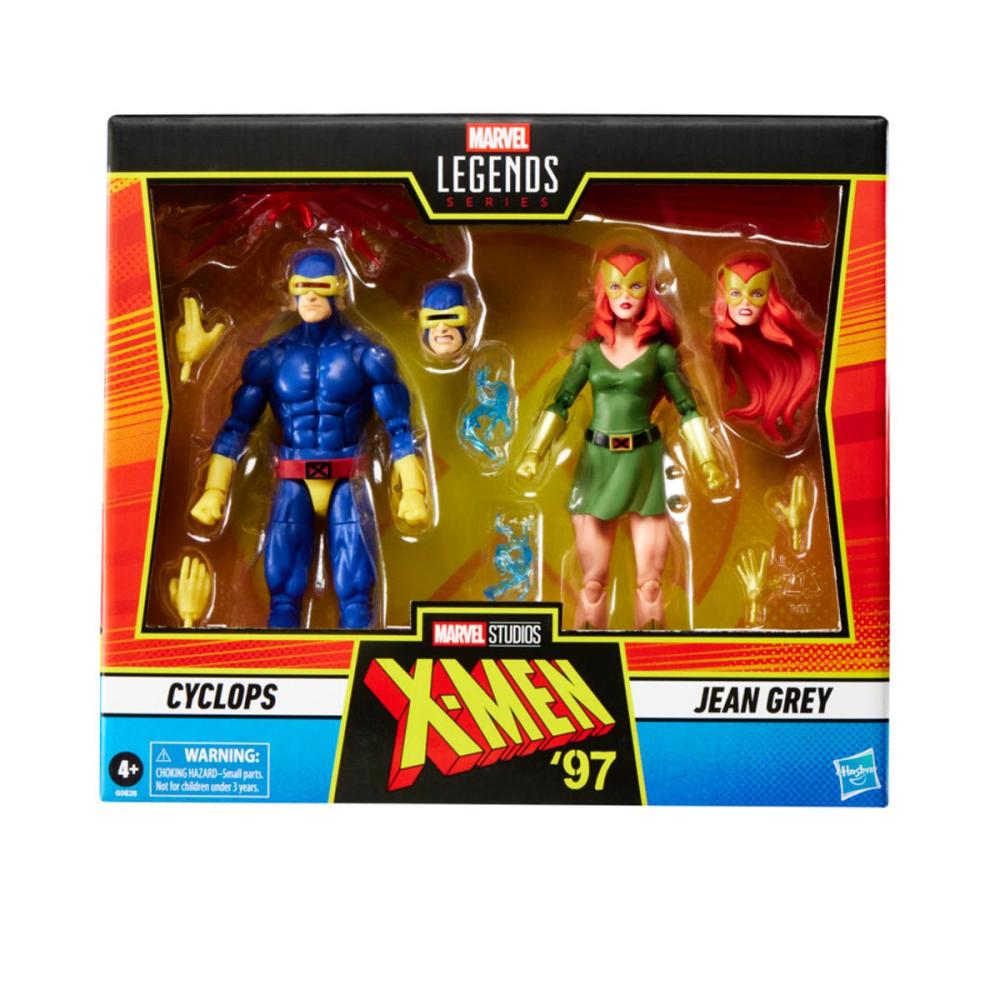 Marvel Legends X-Men 97 Cyclops and Jean Grey 2-Pack Action Figures
