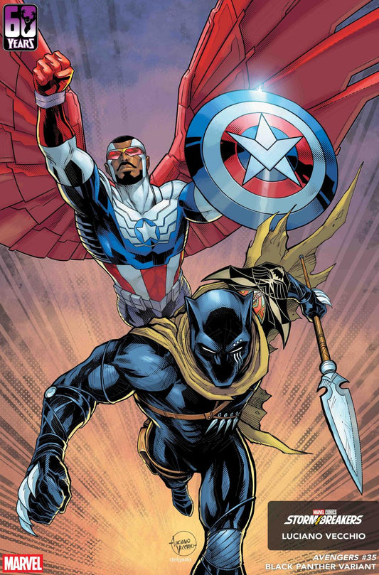 AVENGERS #35 LUCIANO VECCHIO BLACK PANTHER VAR CVR C