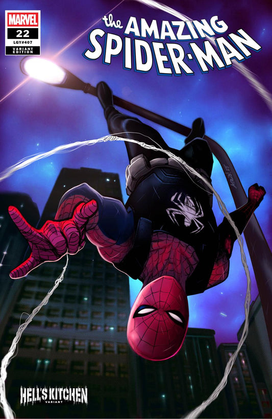 AMAZING SPIDER-MAN #22 ARIO ANINDITO HELLS KITCHEN VAR CVR E