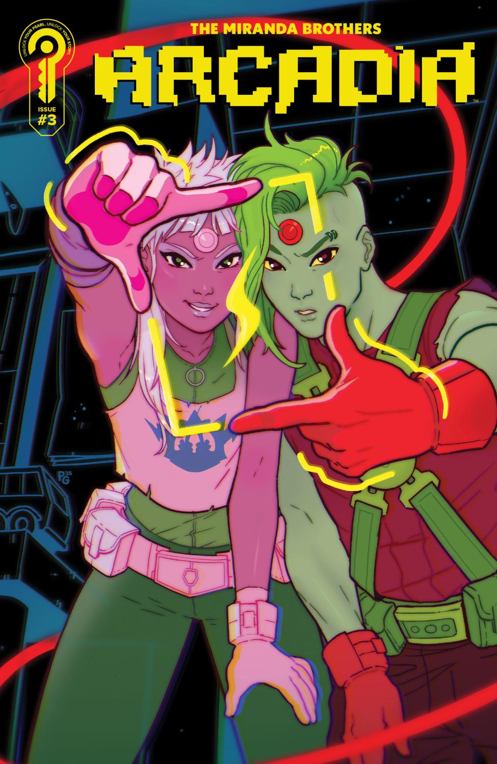 ARCADIA #3 COVER B PAULINA GANUCHEAU CVR B
