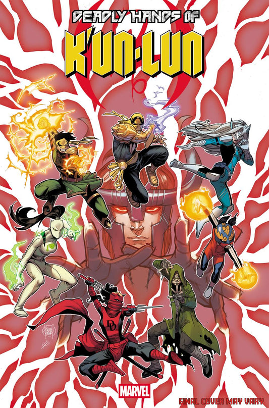 DEADLY HANDS OF KUN-LUN #1 ADAM KUBERT VAR CVR B