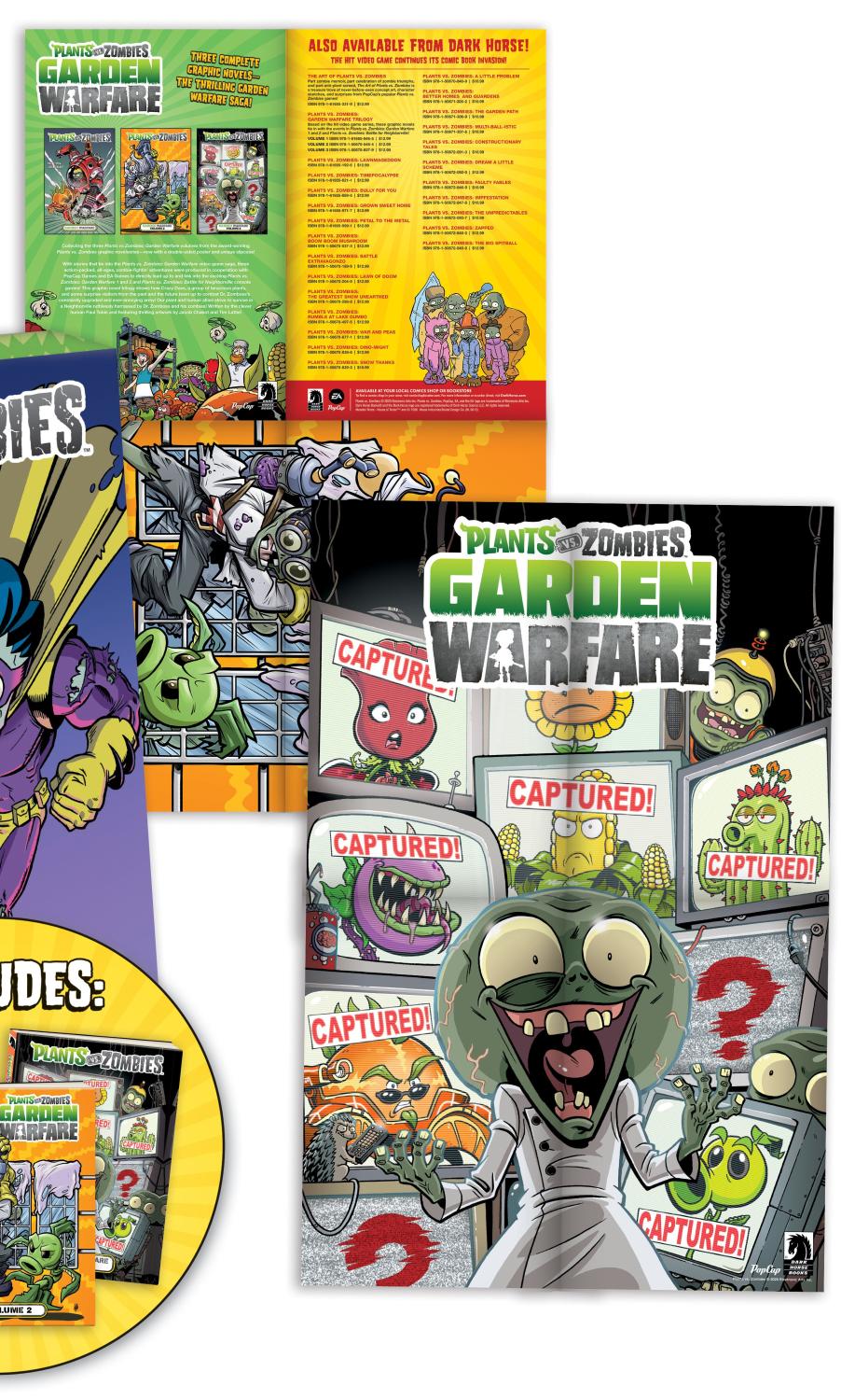 PLANTS VS ZOMBIES THE GARDEN WARFARE TRILOGY BOXED SET