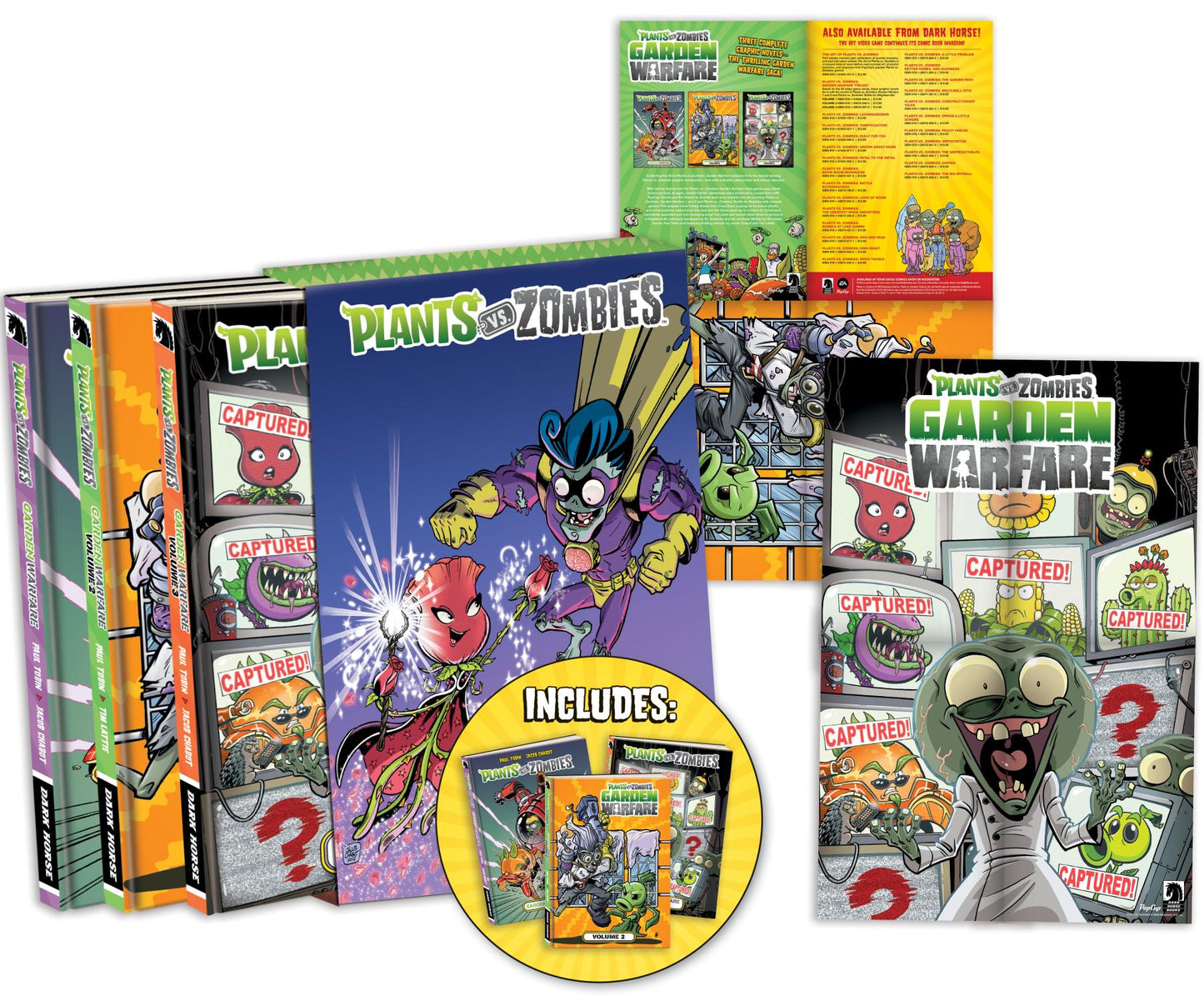 PLANTS VS ZOMBIES THE GARDEN WARFARE TRILOGY BOXED SET
