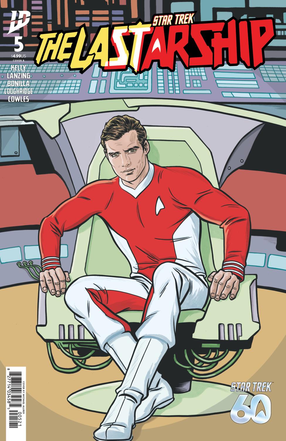 STAR TREK THE LAST STARSHIP #5 VAR B ALLRED CVR B