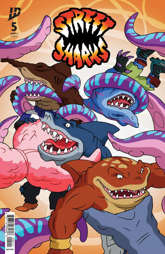 STREET SHARKS #5 COVER A MURPHY CVR A
