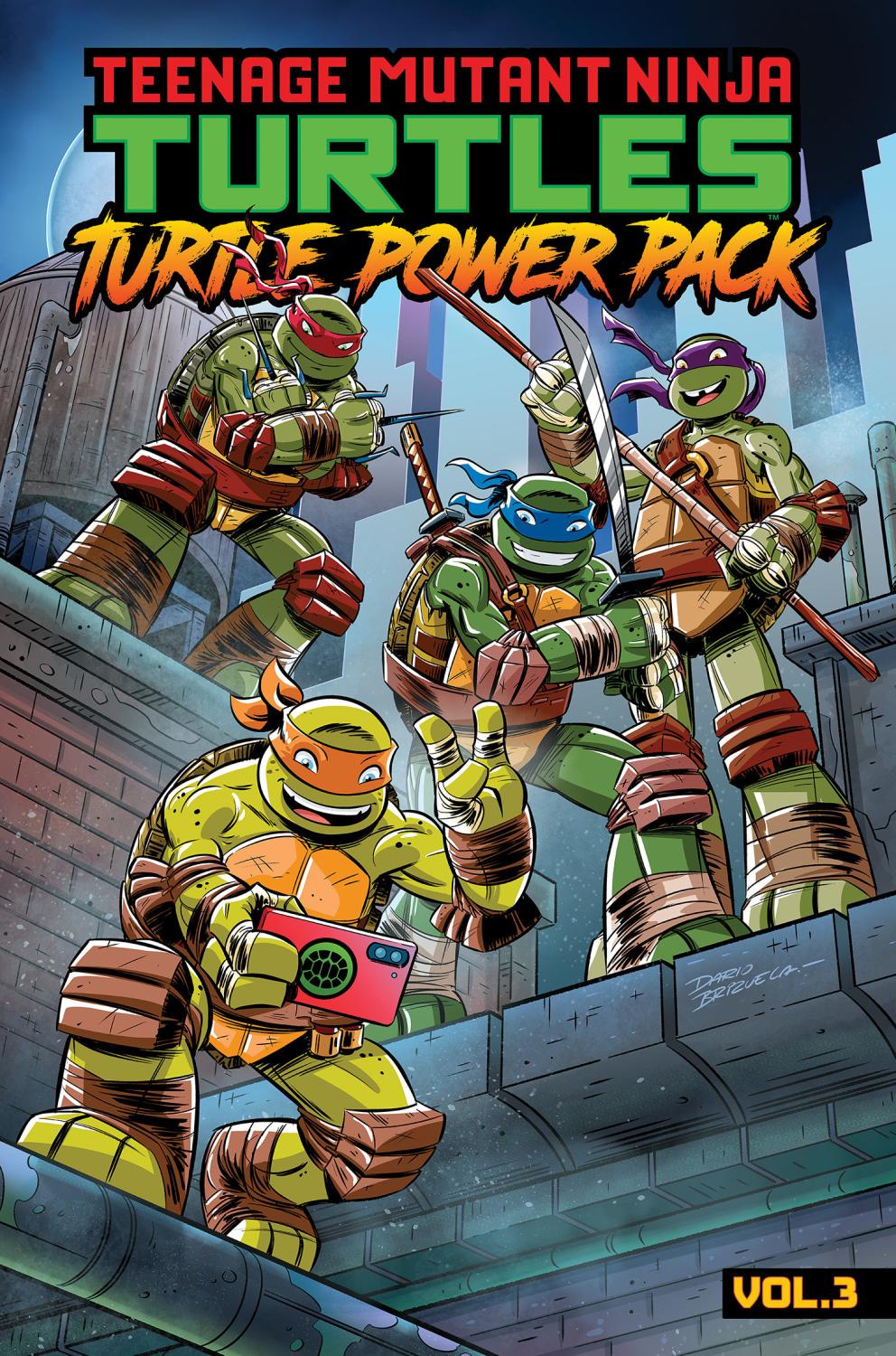 TEENAGE MUTANT NINJA TURTLES TURTLE POWER PACK VOL 3 TP