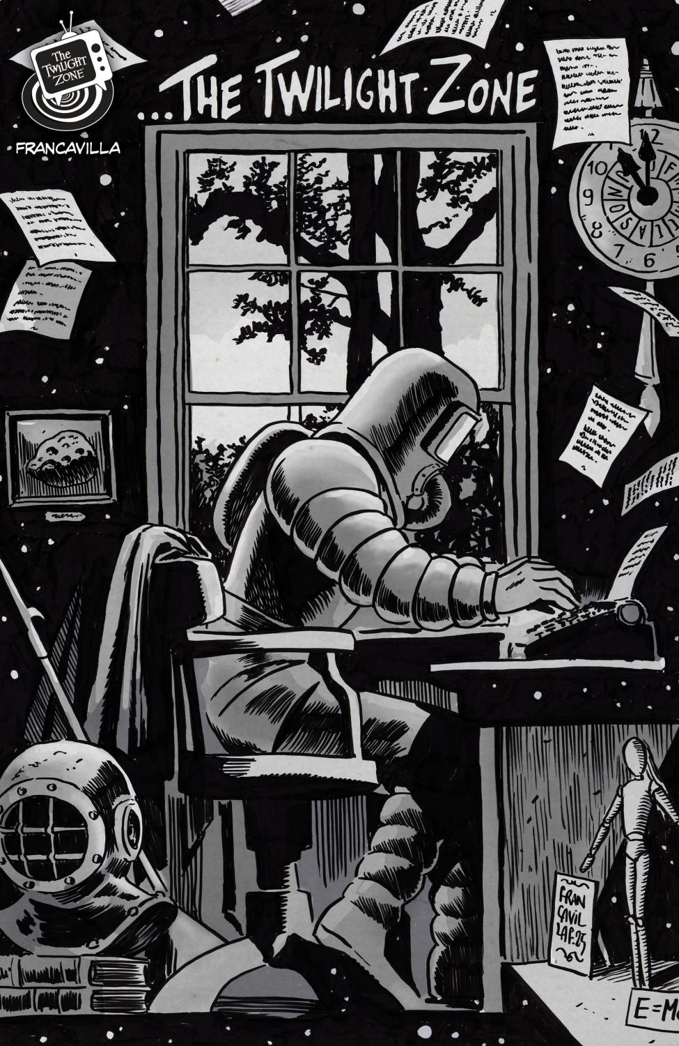 THE TWILIGHT ZONE #5 VAR B FRANCAVILLA CONNECTING COVER CVR B